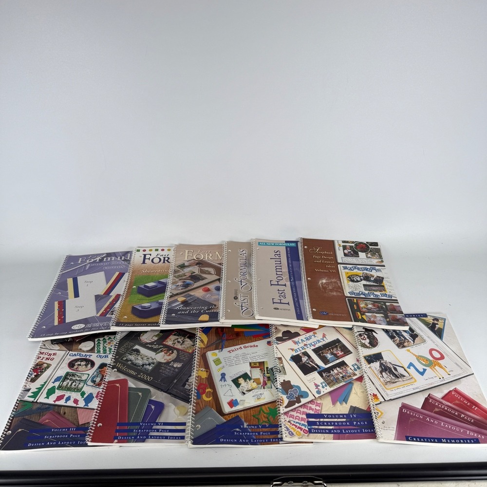 10 Creative Memories Scrapbook Page Design, Fast Formulas and Layout Ideas Books